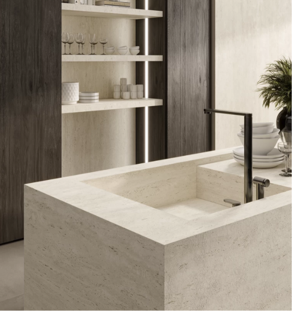 MARVEL TRAVERTINE - WHITE VEIN