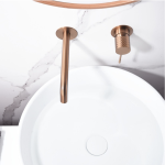 Baterie de perete pentru Lavoar Genova Gold Rose
