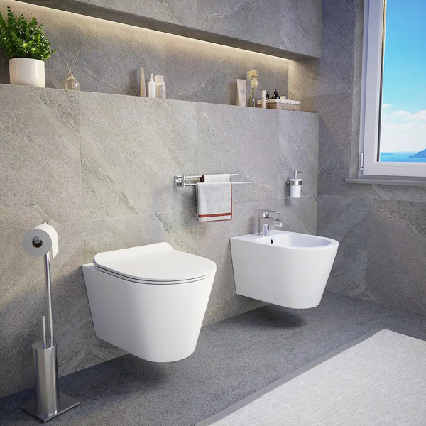 Set Vas WC, Bideu si Capac cu închidere softclose Barcelona